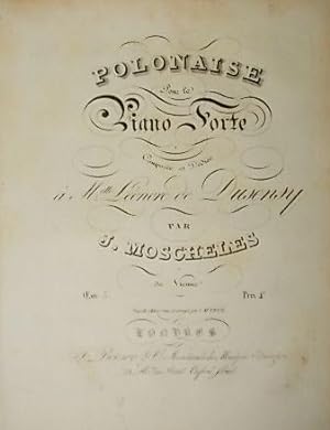 Polonaise Pour le Piano Forte (Op.3), "Nouvelle édition revue et corrigéee par l'Auteur"