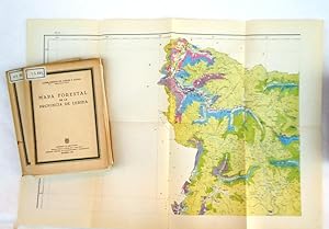 1. Mapa forestal de la provincia de Lérida (8 mapas). - 2. Memoria adjunta al mapa forestal de la...