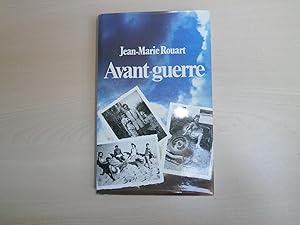 Seller image for Avant-Guerre for sale by Le temps retrouv