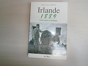 Seller image for IRLANDE 1889 TROIS MOIS EN IRLANDE for sale by Le temps retrouv