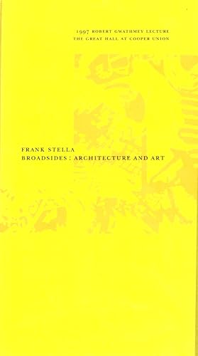 Bild des Verkufers fr Broadsides: Architecture and Art zum Verkauf von Kenneth Mallory Bookseller ABAA