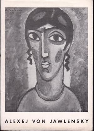 Bild des Verkufers fr Alexej von Jawlensky. Ausstellung vom 8.November - 14. Dezember 1958, Haus am Waldsee, Berlin. zum Verkauf von Graphem. Kunst- und Buchantiquariat