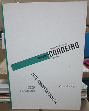 Imagen del vendedor de Waldemar Cordeiro a la venta por Atlantic Bookshop