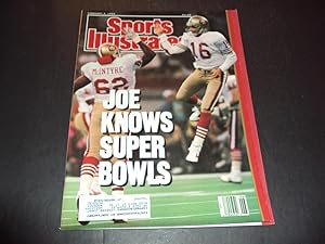 Seller image for Sports Illustrated Feb 5 1990 Joe McIntyre Knows Super Bowls for sale by Joseph M Zunno