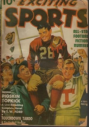 Seller image for EXCITING SPORTS: (December, Dec.) Winter 1942 -1943 for sale by Books from the Crypt