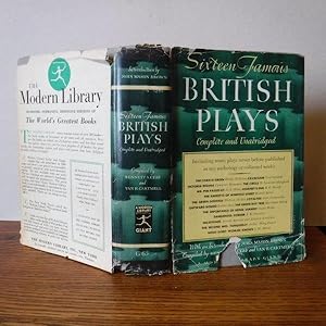 Seller image for Sixteen Famous British Plays for sale by Old Scrolls Book Shop