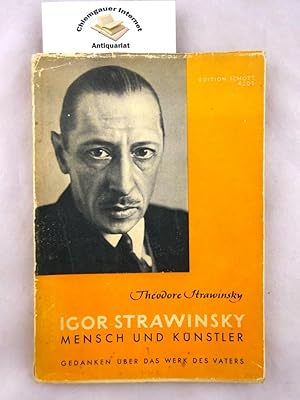 Seller image for Igor Strawinsky. Mensch und Knstler. Le Message d'Igor Strawinsky. for sale by Chiemgauer Internet Antiquariat GbR