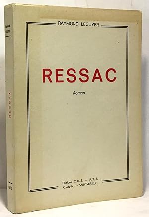 Seller image for Ressac for sale by crealivres