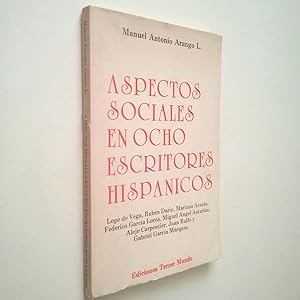 Seller image for Aspectos sociales en ocho escritores hispnicos for sale by MAUTALOS LIBRERA