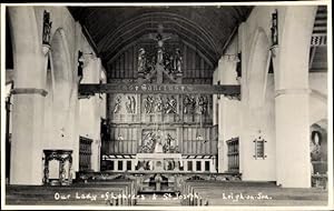 Ansichtskarte / Postkarte Leigh on Sea East England, Our Lady of Lourdes and St. Joseph Church, i...
