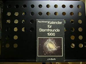 Kalender für Sternfreunde 1986 Kleines astronomisches Jahrbuch