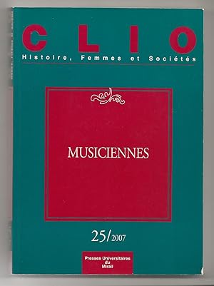 Clio, N° 25/2007 : Musiciennes