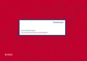 Bild des Verkufers fr Tschechische Grammatiktabellen zum Verkauf von AHA-BUCH GmbH