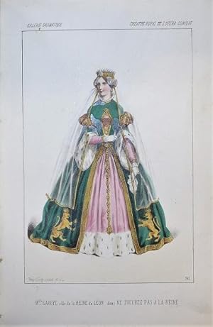 Image du vendeur pour Galerie dramatique costumes des theatres de Paris. mis en vente par Antykwariat Wjtowicz
