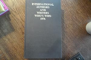 Bild des Verkufers fr The international Authors and Writers Who's who. Seventh Edition 1976. zum Verkauf von Antiquariat Floeder