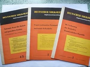 Deutscher Volksrat. Informationsdienst.