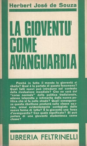 La gioventu' come avanguardia