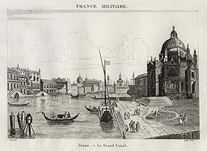 Bild des Verkufers fr Teilansicht, Canal Grande, "Venise. - Le Grand Canal.". zum Verkauf von Antiquariat Clemens Paulusch GmbH