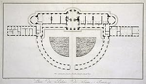 Grundriss, "Plan du Palais de Sans-Souci.".