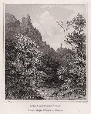 Seller image for Ansicht der Burgruine. for sale by Antiquariat Clemens Paulusch GmbH