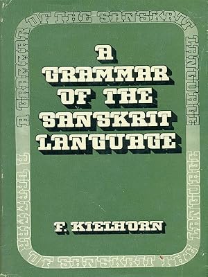 Bild des Verkufers fr A grammar of the sanskrit language zum Verkauf von Librodifaccia