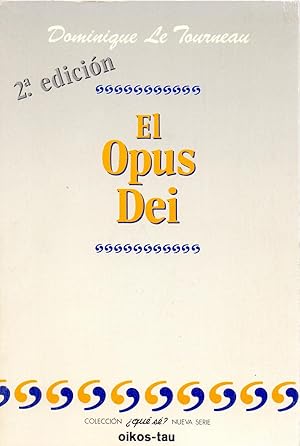 Imagen del vendedor de EL OPUS DEI a la venta por Libreria 7 Soles