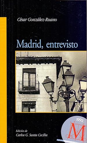 Imagen del vendedor de MADRID, ENTREVISTO a la venta por Libreria 7 Soles