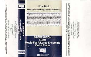Seller image for Octet, Music for a Large Ensemble, and Violin Phase [AUDIO CASSETTE] for sale by Cameron-Wolfe Booksellers
