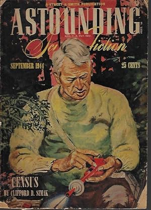 Bild des Verkufers fr ASTOUNDING Science Fiction: September, Sept. 1944 zum Verkauf von Books from the Crypt