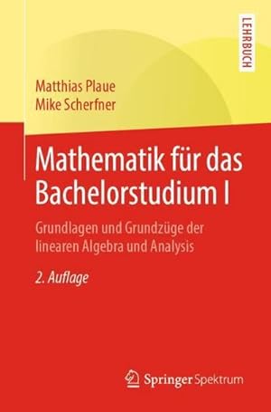 Seller image for Mathematik fr das Bachelorstudium I for sale by BuchWeltWeit Ludwig Meier e.K.
