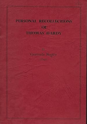 PERSONAL RECOLLECTIONS OF THOMAS HARDY