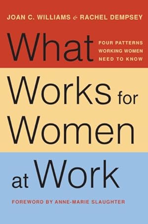Bild des Verkufers fr What Works for Women at Work : Four Patterns Working Women Need to Know zum Verkauf von GreatBookPrices