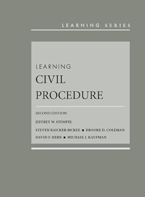 Seller image for Learning Civil Procedure for sale by GreatBookPrices