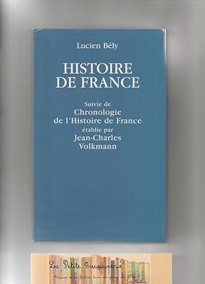 Seller image for Histoire de France, suivi de Chronologie de l'Histoire de France for sale by La Petite Bouquinerie