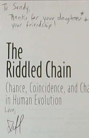 Seller image for The Riddled Chain: Chance, Coincidence and Chaos in Human Evolution for sale by Chapter 1