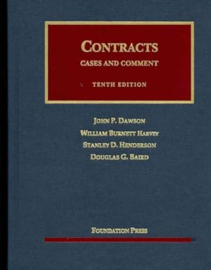 Seller image for Contracts : Cases and Comment for sale by GreatBookPrices