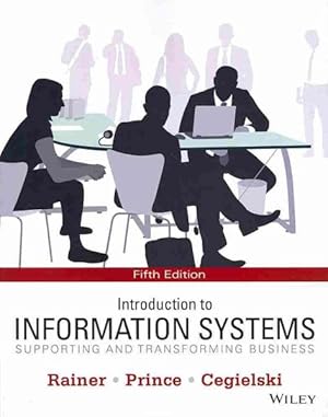 Immagine del venditore per Introduction to Information Systems venduto da GreatBookPrices