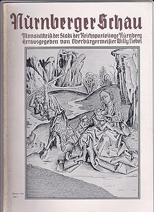 Imagen del vendedor de Nrnberger Schau. Heft 1 Januar 1941. Monatsschrift der Stadt der Reichsparteitage a la venta por Versandantiquariat Karin Dykes