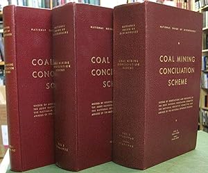 Coal Mining Conciliation Scheme 1943-1960 (3 volume set.)