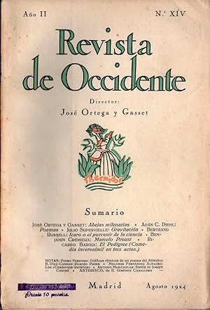 REVISTA DE OCCIDENTE Nro. 14 - Agosto de 1924