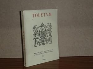 TOLETVM - Boletín de la Real Academia de Bellas Artes y Ciencias Históricas de Toledo - Nº 17