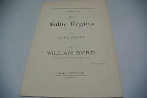 Seller image for Salve Regina for Four Voices. (VN 8730) (= Latin Church Music of the Polyphonic Schools, No. 1) for sale by Antiquariat Bookfarm