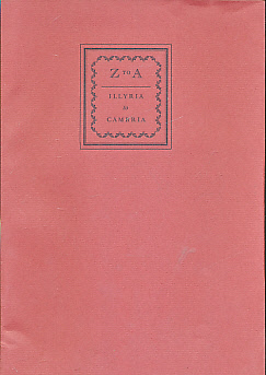 Seller image for Z to A. Travel Notes from Illyria to Cambria for sale by Barter Books Ltd