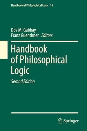 Immagine del venditore per Handbook of Philosophical Logic: Volume 16 venduto da buchversandmimpf2000