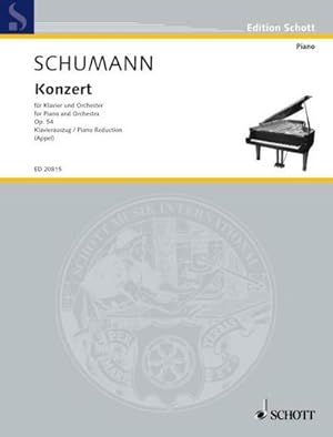 Bild des Verkufers fr Konzert a-Moll : op. 54. Klavier und Orchester. Klavierauszug. zum Verkauf von AHA-BUCH GmbH