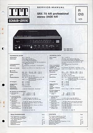 SRX 75 hifi professional stereo 3400 hifi