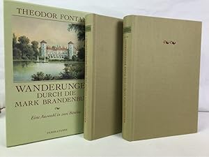 Bild des Verkufers fr Wanderungen durch die Mark Brandenburg : eine Auswahl in 2 Bnden mit zeitgenssischen Abbildungen. Theodor Fontane. Hrsg. von Gotthard Erler zum Verkauf von Antiquariat Bler