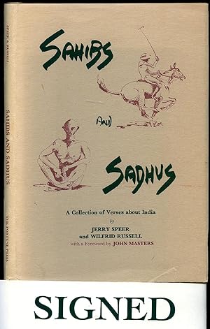 Imagen del vendedor de Sahibs and Sadhus | Verses Inspired by India During and After the Raj [Triple Signed] a la venta por Little Stour Books PBFA Member