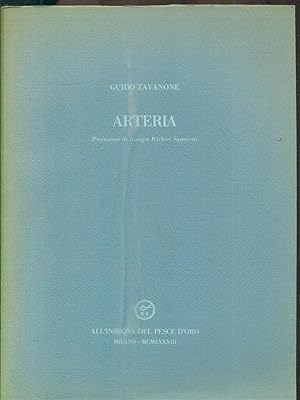 Bild des Verkufers fr Arteria zum Verkauf von Librodifaccia