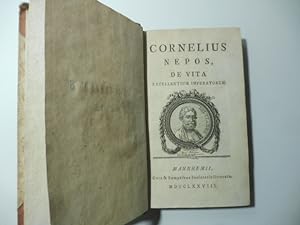 Cornelius Nepos De vita excellentium imperatorum
